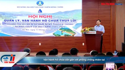 Vận hành hồ chứa cần gắn với phòng chống thiên tai