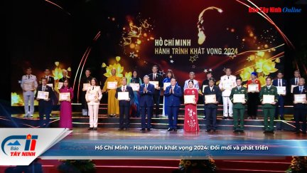 Hồ Chí Minh - Hành trình khát vọng 2024: Đổi mới và phát triển