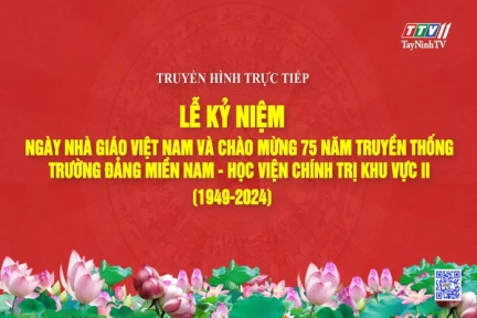 Trực tiếp: Lễ kỷ niệm 75 năm truyền thống Trường Đảng miền Nam – Học viện Chính trị khu vực II