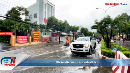 Tiếp tục đẩy mạnh chống ngập đô thị