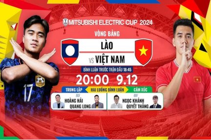 Live: Lào - Việt Nam |Asean Mitsubishi Electric Cup 2024