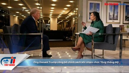 Ông Donald Trump công bố chính sách khi nhậm chức Tổng thống Mỹ