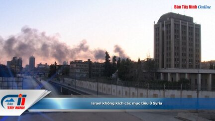 Israel không kích các mục tiêu ở Syria