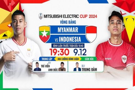 Live: Myanmar-Indonesia|Asean Mitsubishi Electric Cup 2024