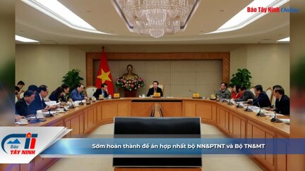 Sớm hoàn thành đề án hợp nhất bộ NN&PTNT và Bộ TN&MT