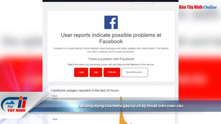 Các ứng dụng của Meta gặp sự cố kỹ thuật trên toàn cầu