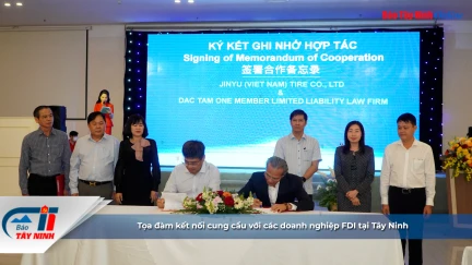 “Tọa đàm kết nối cung cầu với các doanh nghiệp FDI tại Tây Ninh”