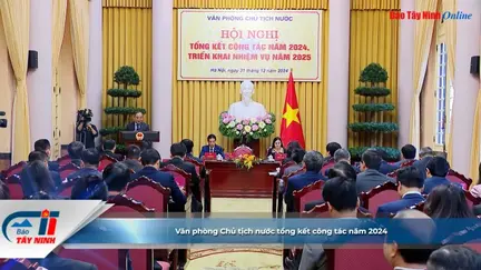 Văn phòng Chủ tịch nước tổng kết công tác năm 2024