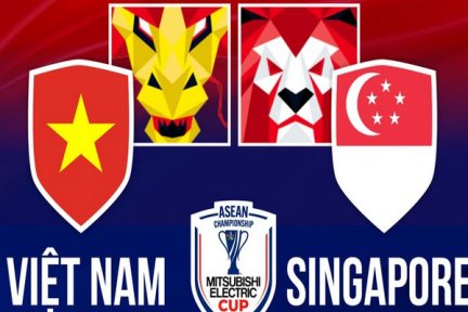 Trực tiếp: Việt Nam vs Singapore - Bán kết ASEAN Cup 2024: Thẳng tiến đến chung kết