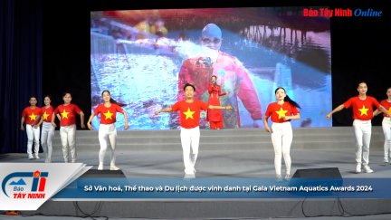 Sở Văn hoá, Thể thao và Du lịch được vinh danh tại Gala Vietnam Aquatics Awards 2024