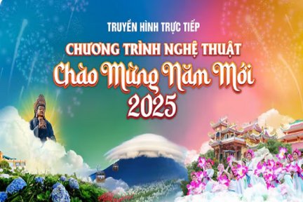 Trực tiếp: Chương trình nghệ thuật và bắn pháo hoa “Chào mừng năm mới 2025”