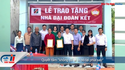 Quyết tâm “không để ai bị bỏ lại phía sau”