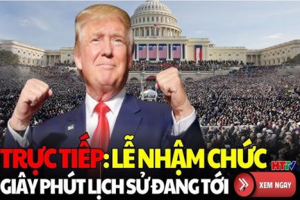 Trực tiếp: Lễ nhậm chức của Tổng thống Trump