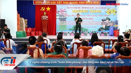 Ý nghĩa chương trình “Xuân Biên phòng - Ấm lòng dân bản” tại xã Tân Lập