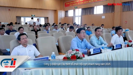 Công ty Điện lực Tây Ninh tổ chức hội nghị khách hàng năm 2025