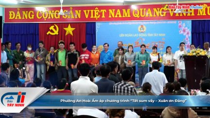 Phường An Hoà: Ấm áp chương trình “Tết sum vầy – Xuân ơn Đảng”