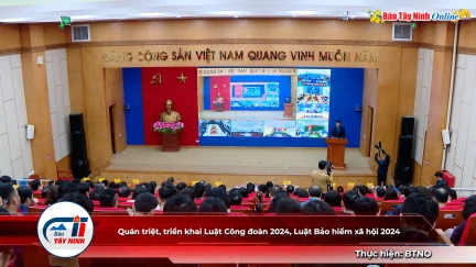 Quán triệt, triển khai Luật Công đoàn 2024, Luật Bảo hiểm xã hội 2024