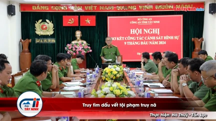 Truy tìm dấu vết tội phạm truy nã