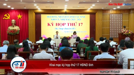 Khai mạc kỳ họp thứ 17 HĐND tỉnh