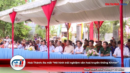 Hoà Thành: Ra mắt “Mô hình trải nghiệm văn hoá truyền thống Khmer”