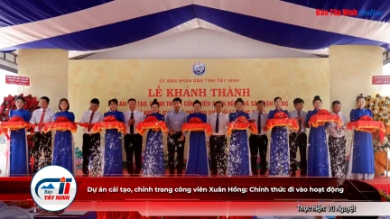 Dự án cải tạo, chỉnh trang công viên Xuân Hồng: Chính thức đi vào hoạt động