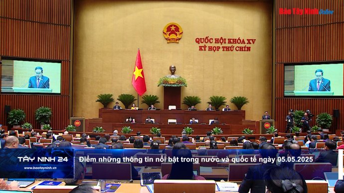 Điểm những thông tin nổi bật trong nước và quốc tế ngày 05.05.2025