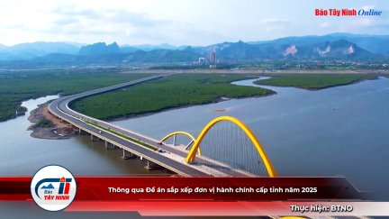 Thông qua Đề án sắp xếp đơn vị hành chính cấp tỉnh năm 2025