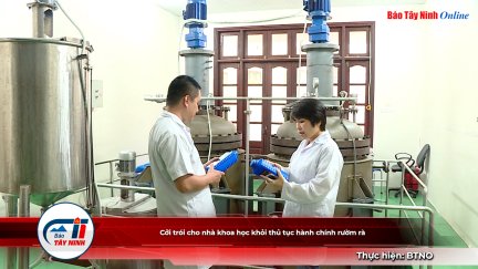 Cởi trói cho nhà khoa học khỏi thủ tục hành chính rườm rà