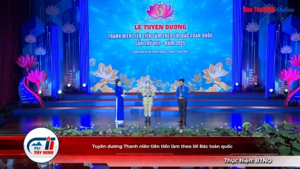 Tuyên dương Thanh niên tiên tiến làm theo lời Bác toàn quốc