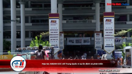 Hợp tác ASEAN-GCC với Trung Quốc vì sự ổn định và phát triển