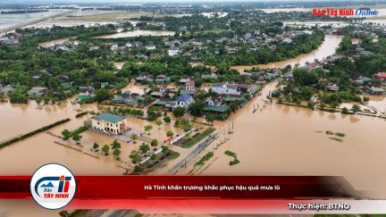 Hà Tĩnh khẩn trương khắc phục hậu quả mưa lũ