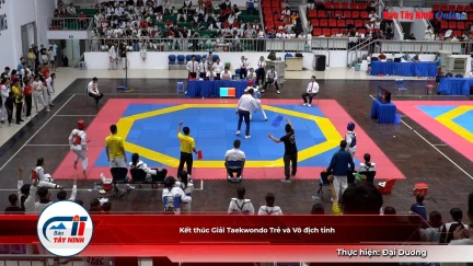 Kết thúc Giải Taekwondo Trẻ và Vô địch tỉnh