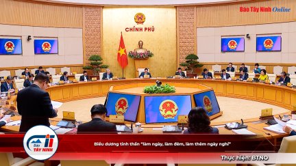 Biểu dương tinh thần “làm ngày, làm đêm, làm thêm ngày nghỉ”