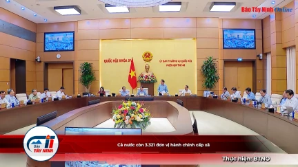Cả nước còn 3.321 đơn vị hành chính cấp xã