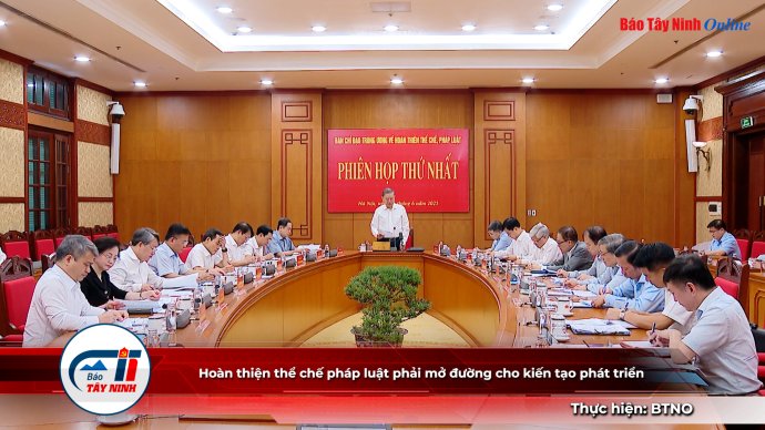 Hoàn thiện thể chế pháp luật phải mở đường cho kiến tạo phát triển