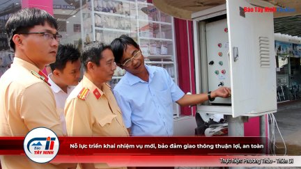 Nỗ lực triển khai nhiệm vụ mới, bảo đảm giao thông thuận lợi, an toàn