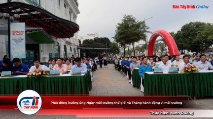 Phát động hưởng ứng Ngày môi trường thế giới và Tháng hành động vì môi trường