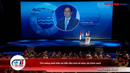 Thủ tướng phát biểu tại Diễn đàn kinh tế xanh, tài chính xanh