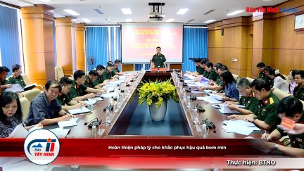 Hoàn thiện pháp lý cho khắc phục hậu quả bom mìn