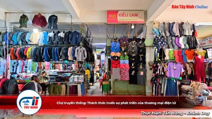 Chợ truyền thống: Thách thức trước sự phát triển của thương mại điện tử