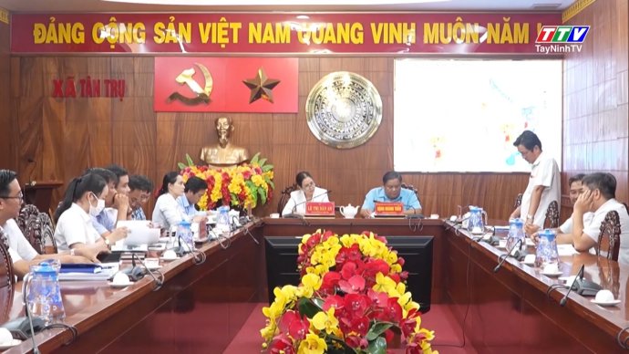 Tân Trụ: Sở Xây dựng làm việc về định hướng phát triển quy hoạch