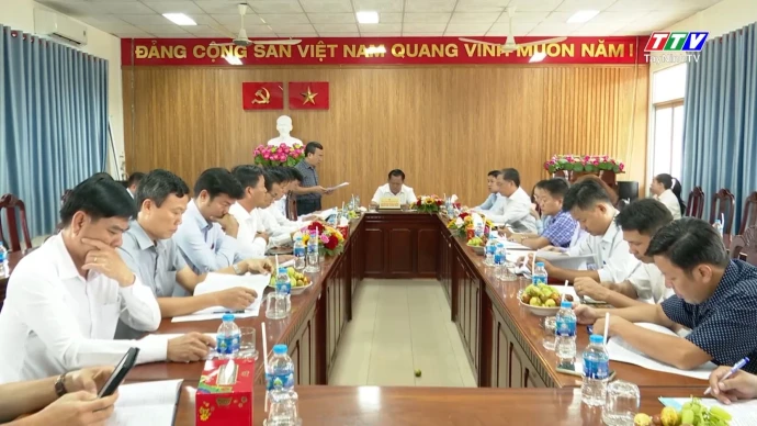 UBND tỉnh làm việc với Ban Quản lý dự án đầu tư xây dựng