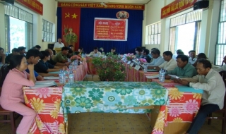 Xã Tân Hà, Tân Châu: Họp mặt với các xã biên giới Campuchia
