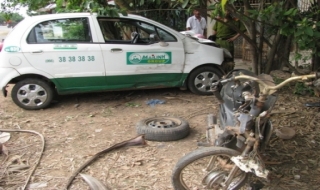 Thị xã: Nhiều vụ TNGT liên quan đến taxi