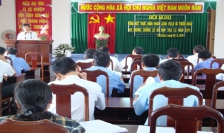 Tân Châu: Tổng kết công tác phòng chống lụt bão