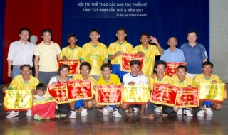 Hội thi thể thao DTTS Tây Ninh:  Châu Thành dẫn đầu toàn đoàn