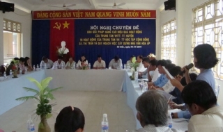 Gò Dầu: Bàn giải pháp nâng cao hiệu quả hoạt động của các trung tâm VHTT huyện, xã