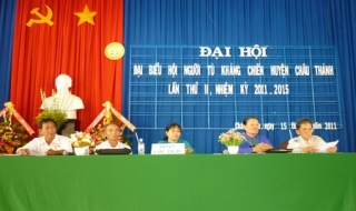 Đại hội Hội Người tù kháng chiến huyện Châu Thành