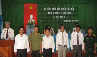 Các huyện Tân Biên và Gò Dầu tiến hành kỳ họp HĐND đầu tiên