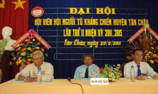 Tân Châu: Đại hội Hội Người tù kháng chiến huyện